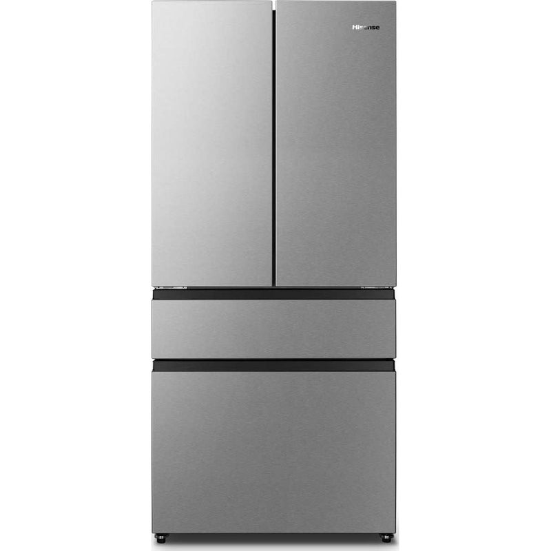Hisense - Kühl-/Gefrierkombination Kühl/Gefrierkombi SbS RF 540 N4SBI2 Edelstahl-Look
