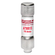 Mersen - Zylindrische Sicherung Sicherungseinsatz Class CC ATMR15 F 10x38 15A − 10 Stück