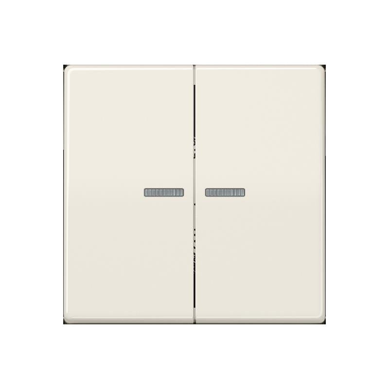 Jung - Bedienelement intelligent Taster 2fach BT AS 17102 JUNG HOME