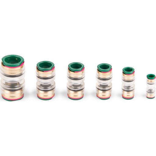 Hexatronic - Kupplung Glasfaserröhre Mikrorohrverbinder NPA40202/14 HexaSpeed 14mm-T − 25 Stück