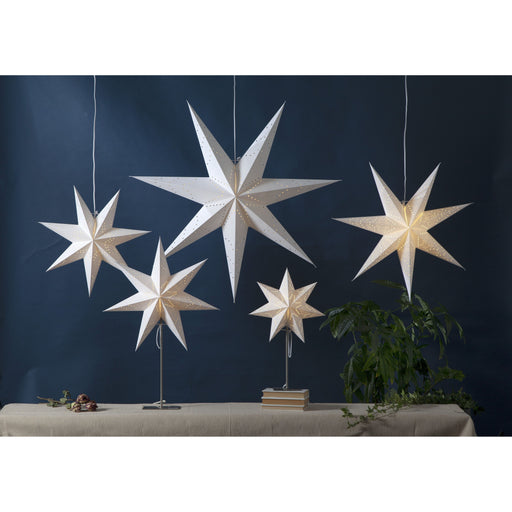 Star Trading - Festbeleuchtung Papierstern E14 231-19 creme