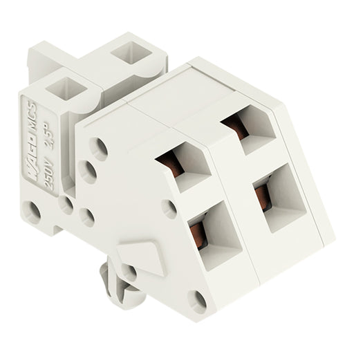 WAGO - Kabelsteckverbinder für Leiterplattensteckverbinder 1-Leiter Federleiste 721-332/008-000 CAGECLAMP 2,5mm²,lgr − 100 Stück