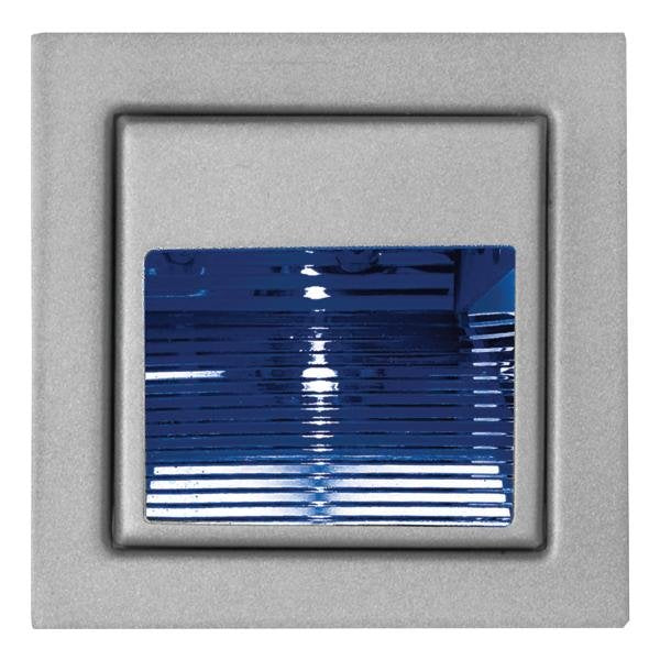 Brumberg Leuchten - Orientierungsleuchte LED-Wand-EB-Leuchte alu 00P3729B Power-LED bl, 1W