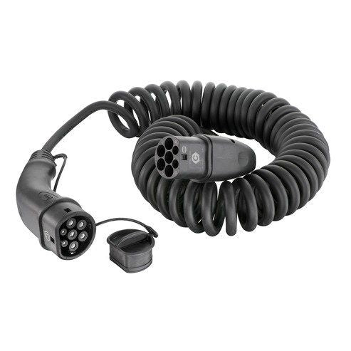 Harting - Ladeleitung E-Mobility Ladekabel Mode 3 spiralis. 08914090301A0 Kabellänge: 5 m