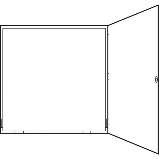 ABN - Zähler-Leergehäuse Zählerschrank WMS29-55