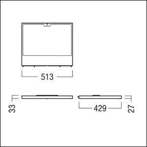 Zumtobel Group - Stehleuchte Leuchtenkopf ARTELEASUP #42189718 940, weiß