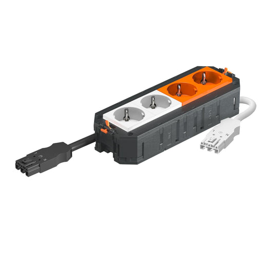 OBO Bettermann - Gerätebecher/Geräteträger für Unterflursystem Universalträger connect UTC4 W W2OR2 208x76x45