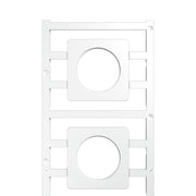 Weidmüller - Kennzeichnungsmaterial Gerätemarkierung SM 42/42-30 K MC SDR selbstklebend,42mm − 4 Stück