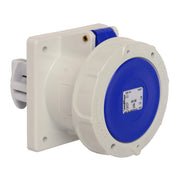 Walther Werke - CEE-Anbausteckdose (IEC 60309) Anbaudose gerade 63A 469409 4P 230V 9h IP67