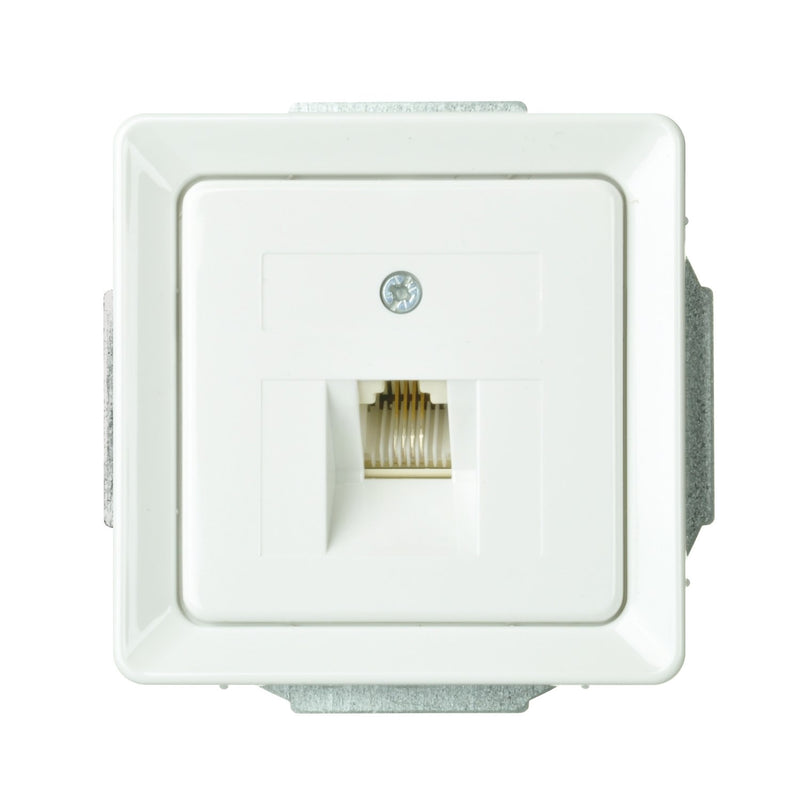 Elso - Einsatz/Abdeckung für Kommunikationstechnik Western-Elektric Steckdose 740064 reinweiß