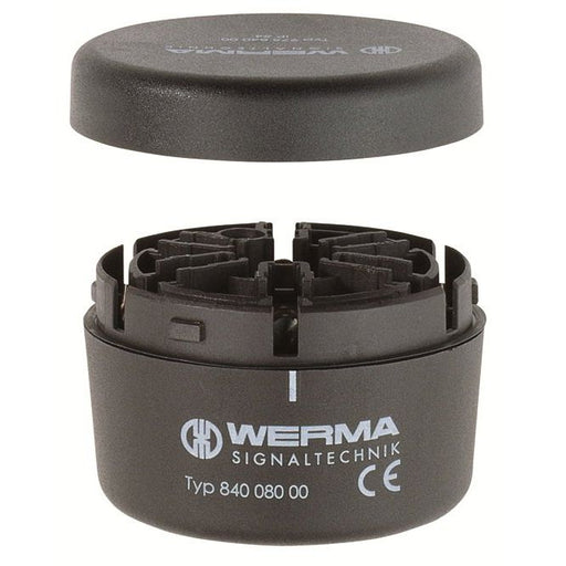 Werma - Signalsäulenelement, Anschlussmodul Anschlusselement 84008000 Rohrmontage