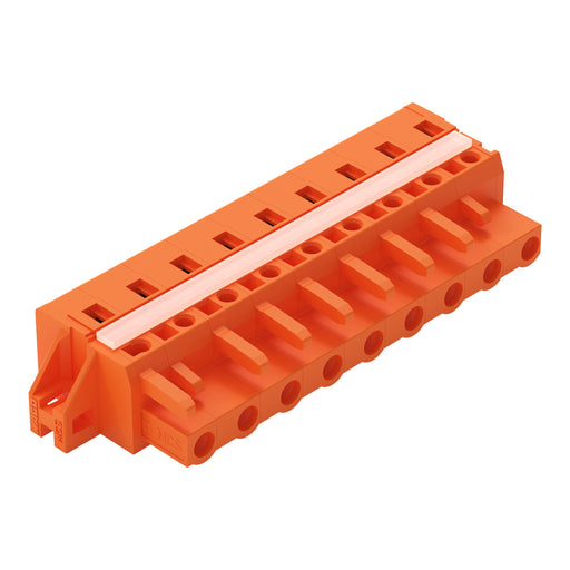 WAGO - Kabelsteckverbinder für Leiterplattensteckverbinder 1-Leiter-Federleiste 231-709/027-000 CAGECLAMP,2,5mm²,or − 25 Stück
