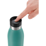 Emsa - Zubehör/Ersatzteile für Kleingeräte Trinkflasche BLUDROP basic petrol 0,5L basic petrol