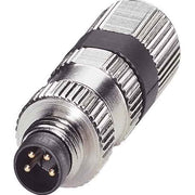 Phoenix Contact - Rundsteckverbinder, feldkonfektionierbar (Industriesteckverbinder) Sensorsteckverbinder SACC-M 8MS-4PCON 4pol.,gerade