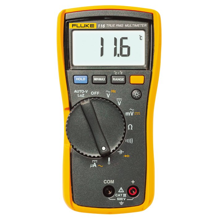 Fluke - Multimeter Digi.Multi-/+Thermometer FLUKE-116 EUR