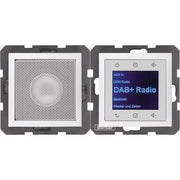 Berker - Elektronik-Gerät für Installationsschalterprogramme Radio mit Lautspr. DAB+ S. 29809909 1/B.x pw. matt