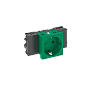 OBO Bettermann - Steckdose 0 Grad, 1-fach STD-D0C MZGN1 250V,10/16A,Schutzk