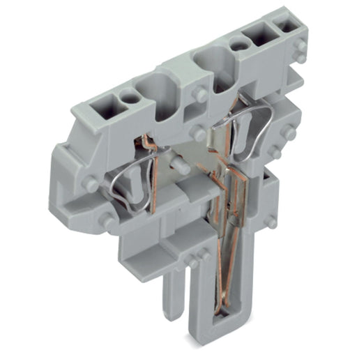 WAGO - Ein- und mehrpolige Klemmenleiste 2-Leiter-Endmodul 769-506 CAGECLAMP,4mm²,grau − 250 Stück