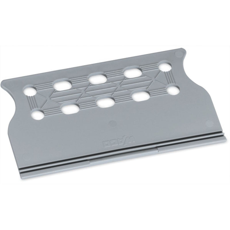 WAGO - Zubehör/Ersatzteile für Klemmen Zugentlastungsplatte 734-431 75mm breit,grau − 25 Stück