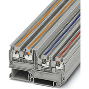 Phoenix Contact - Initiator/Aktor-Reihenklemme Initiatoren-/Aktorenklemme PTIO1,5/S/3-LED 24GN 0,14-1,5qmm, grau − 50 Stück
