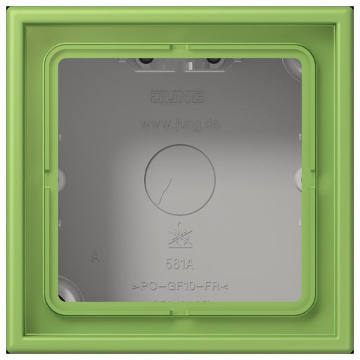 Jung - Aufputzgehäuse für Unterputzgerät Aufputz-Kappe 1fach LC 581 A 220 vert 31 (32051)