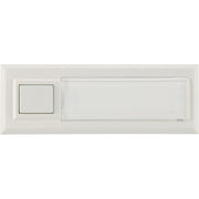 Grothe - Klingeldrücker Klingeltaster AP 1fach ETA 2122 32x90x18mm,ws,o.bel
