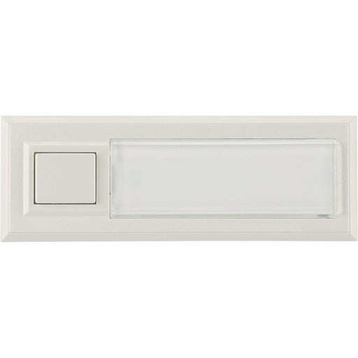 Grothe - Klingeldrücker Klingeltaster AP 1fach ETA 2122 32x90x18mm,ws,o.bel