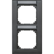 Merten - Abdeckrahmen Rahmen 2f.anth 476214 beschriftbar senkr