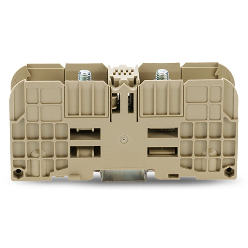 WAGO - Durchgangs-Reihenklemme Bolzenklemme 884-7000 M8,beige − 10 Stück
