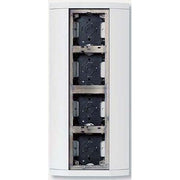 Siedle&Söhne - Montageelement für Türstation Kom.-Display KSA 604-0 W weiss