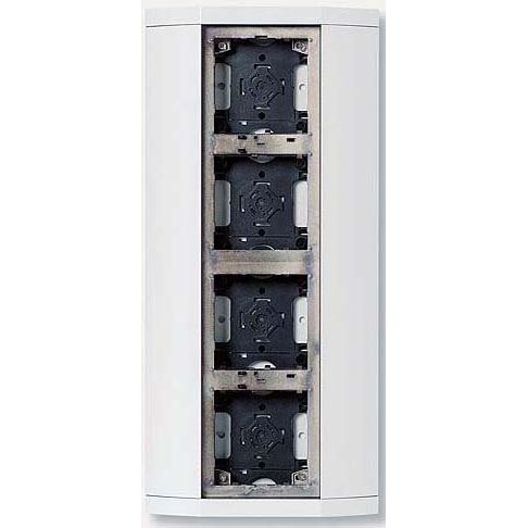 Siedle&Söhne - Montageelement für Türstation Kom.-Display KSA 604-0 W weiss