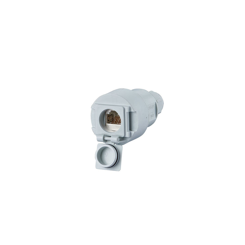 Metz Connect - Kommunikationsanschlussdose Kupfer Industrie Kabelkupplung 1309415003-E lgr E-DAT industry IP67