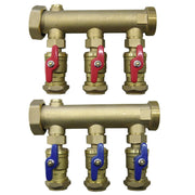Glen Dimplex SEE - Soleverteiler für Wärmepumpe Solekreisverteiler SVT 200KV 2-fach m.Klemmringv