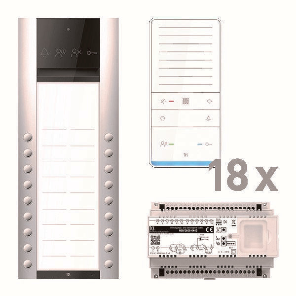 TCS Tür Control - Türsprech-Set audio:pack ASA130218 PAAF182/008 ISW6031 18WE AP