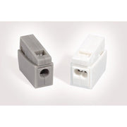 HellermannTyton - Steckklemme HECL-2/1-PA-WH-100ST − 500 Stück