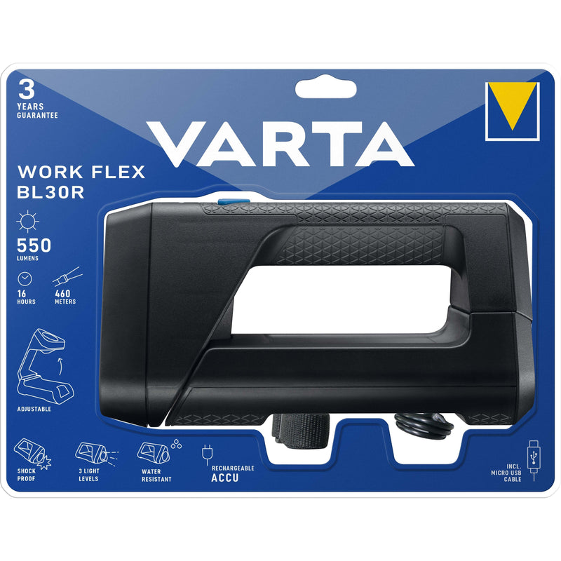 Varta Cons.Varta - Taschenleuchte Work Flex BL30R Light 18684 mit Akku