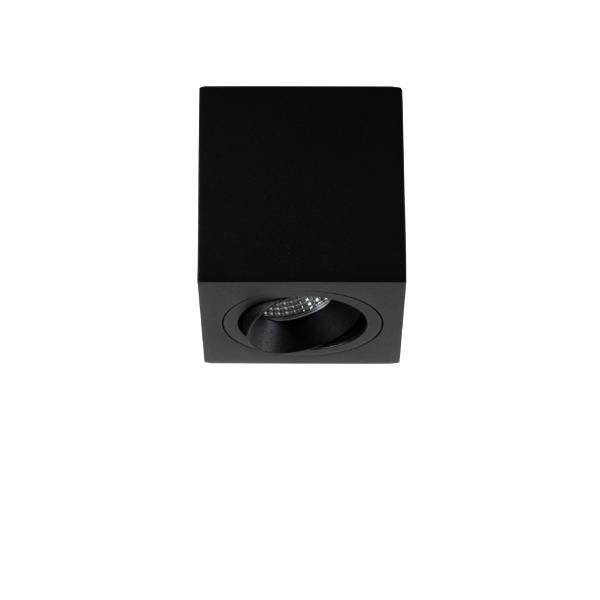 Brumberg Leuchten - Downlight/Strahler/Flutlicht Anbaumodul quadratisch 45112180 strukturschwarz