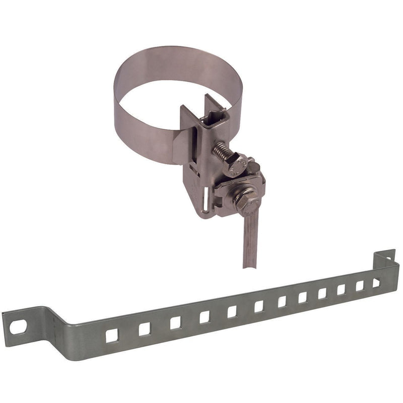 DEHN - Rohrschelle für Blitzschutz Set für Ericsson 2 x BRS 540111 540100 1 x EV 472349