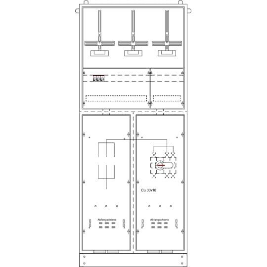 Striebel&John - Zähler-Komplettschrank Mess-u.Wandlerstandschrank KS4274 W312S