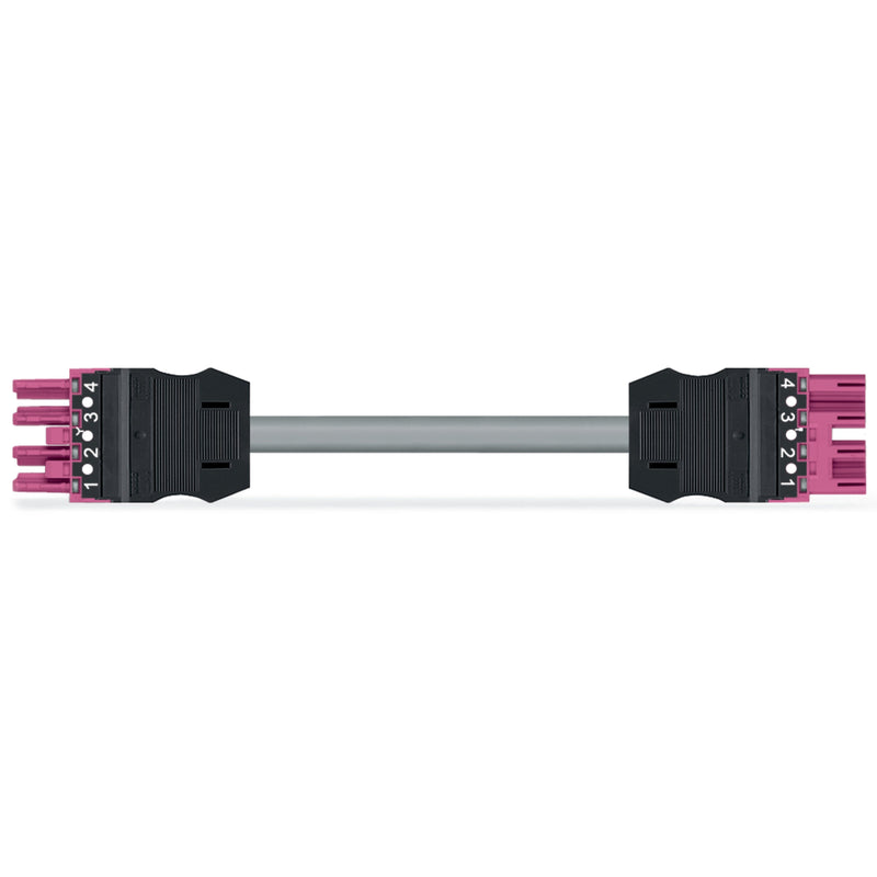 WAGO - Konfektionierte Leitung für steckbare Gebäudeinstallation konfekt.Verbindungsleitung 771-9994/006-807 Eca,Buchse Stecker