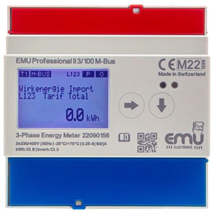 EMU Metering - Elektrizitätszähler Drehstromzähler 3ph. P20A000M