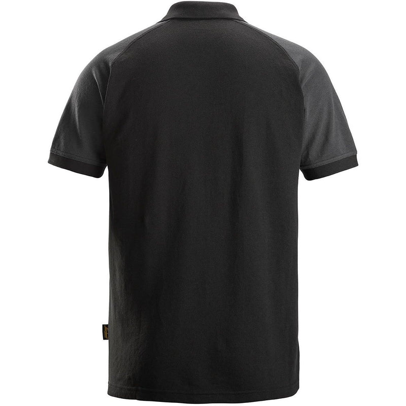 Snickers Workwear - Poloshirt 2-Farben Poloshirt 27500458008 XXL,schw-stahlg