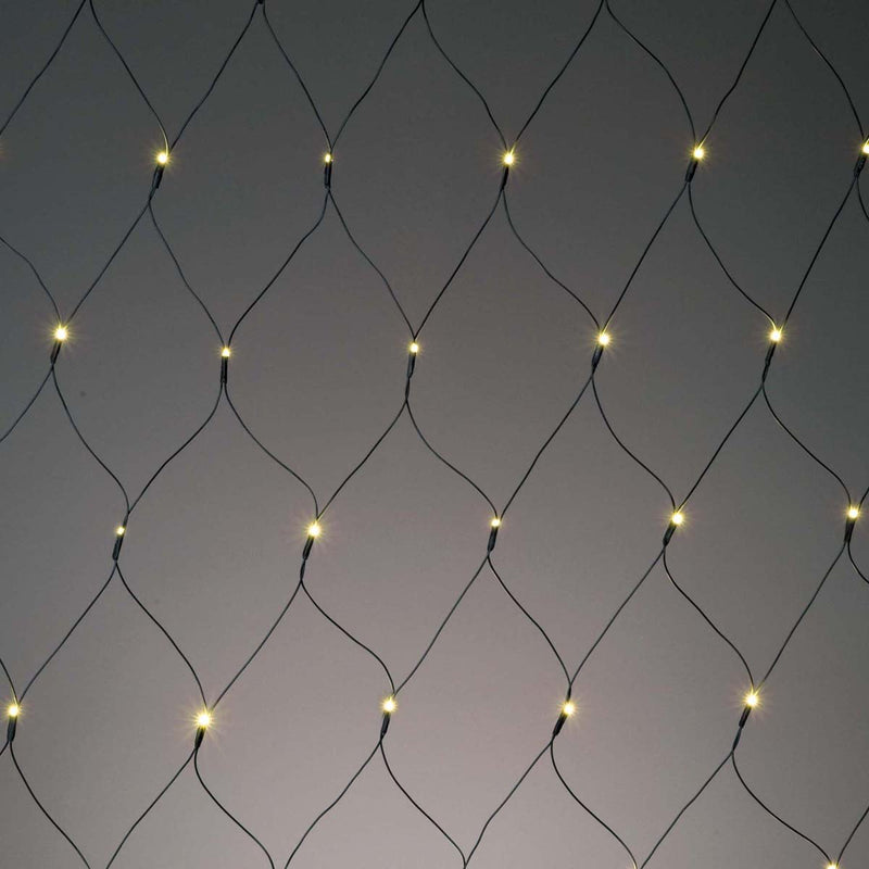 Hellum - Festbeleuchtung LED-Netz ww 2,4x1,2m 565331 außen