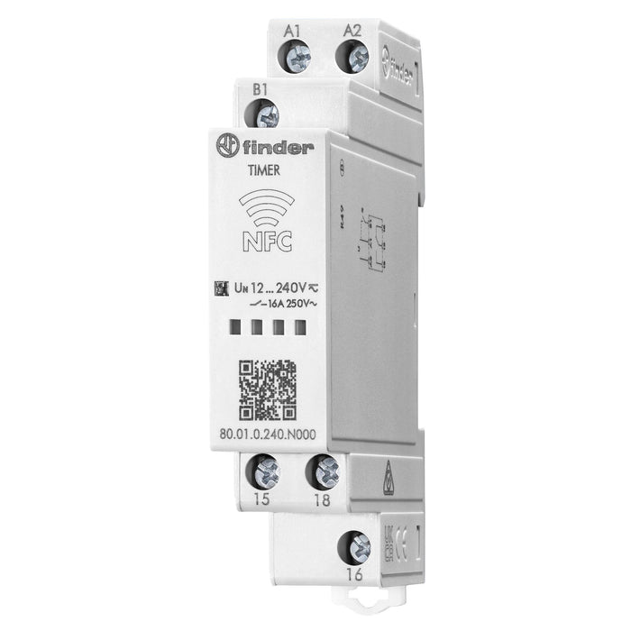 Finder - Zeitrelais Zeitrelais, Programmierbar 80.01.0.240.N000 über NFC  − 1 Stück
