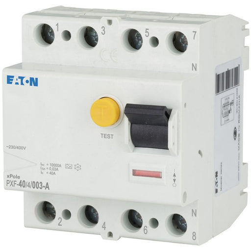 Eaton - Fehlerstrom-Schutzschalter FI-Schutzschalter PFIM-40/4/003-G/F Typ F