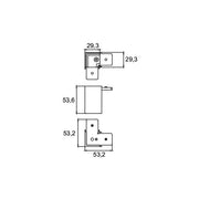 Brumberg Leuchten - Mechanisches Zubehör/Ersatzteile für Leuchten Eckverbinder 90° 88489180