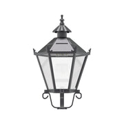 Leipziger Leuchten - Straßen- und Platzleuchte LED-Mastaufsatzleuchte ALBRECHT 05058-3LK9 3000K DB703