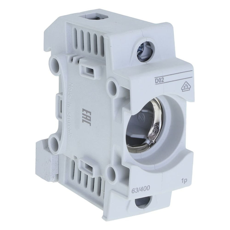 Eaton - NH-Sicherungsunterteil Sicherungsunterteil PDD02-1 1 polig D02 63A − 15 Stück