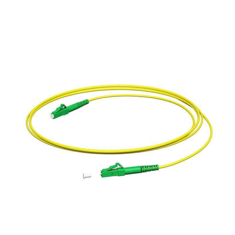Kaiser - System-Patchkabel LWL Patchkabel LC/APC-LC/APCSX 4263002 LSZH, gelb, 1,0 m