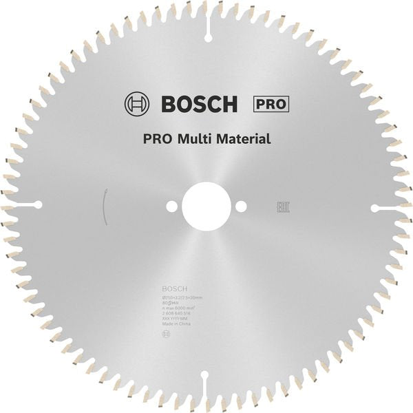 Bosch - Kreissägeblatt PRO Multi Material 2608640516 Kreissägeblatt 250 x
